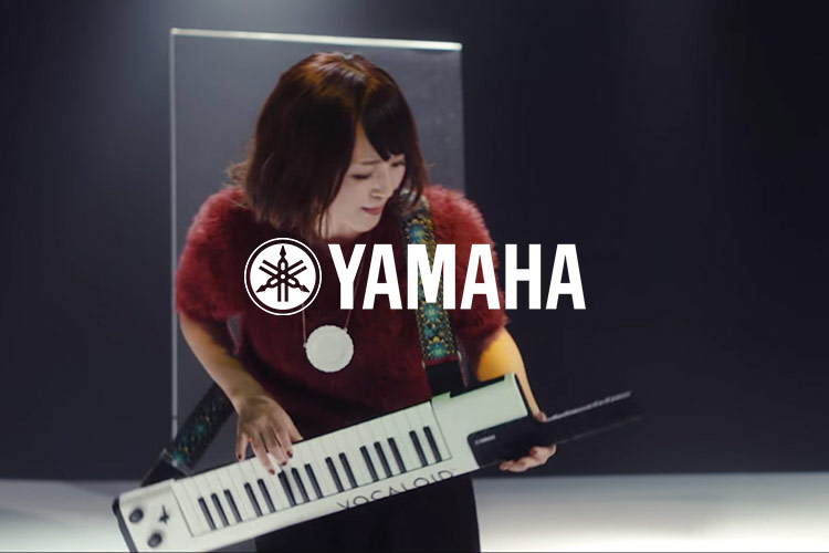 YAMAHA VOCALOID KEYBOARD<br />
WEB PR MOVIE